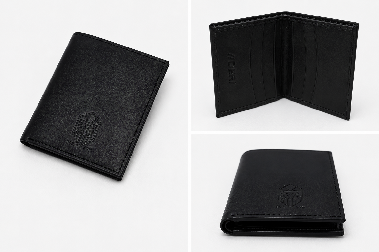 Cartera Bifold Core de Piel Genuina