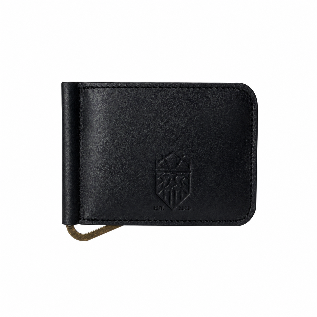 Cartera con Clip Core de Piel Genuina