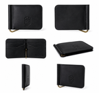 Cartera con Clip Core de Piel Genuina
