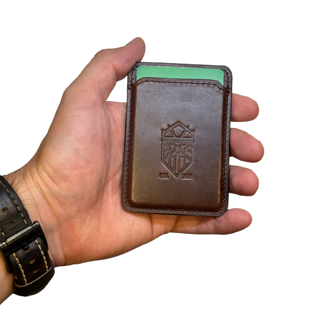 Portatarjetas Magnético Core de Piel Genuina