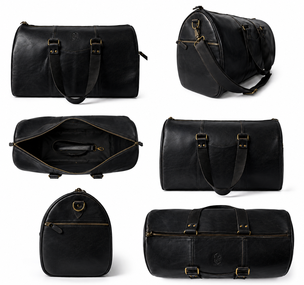 Maleta Duffle Origin de Piel Genuina