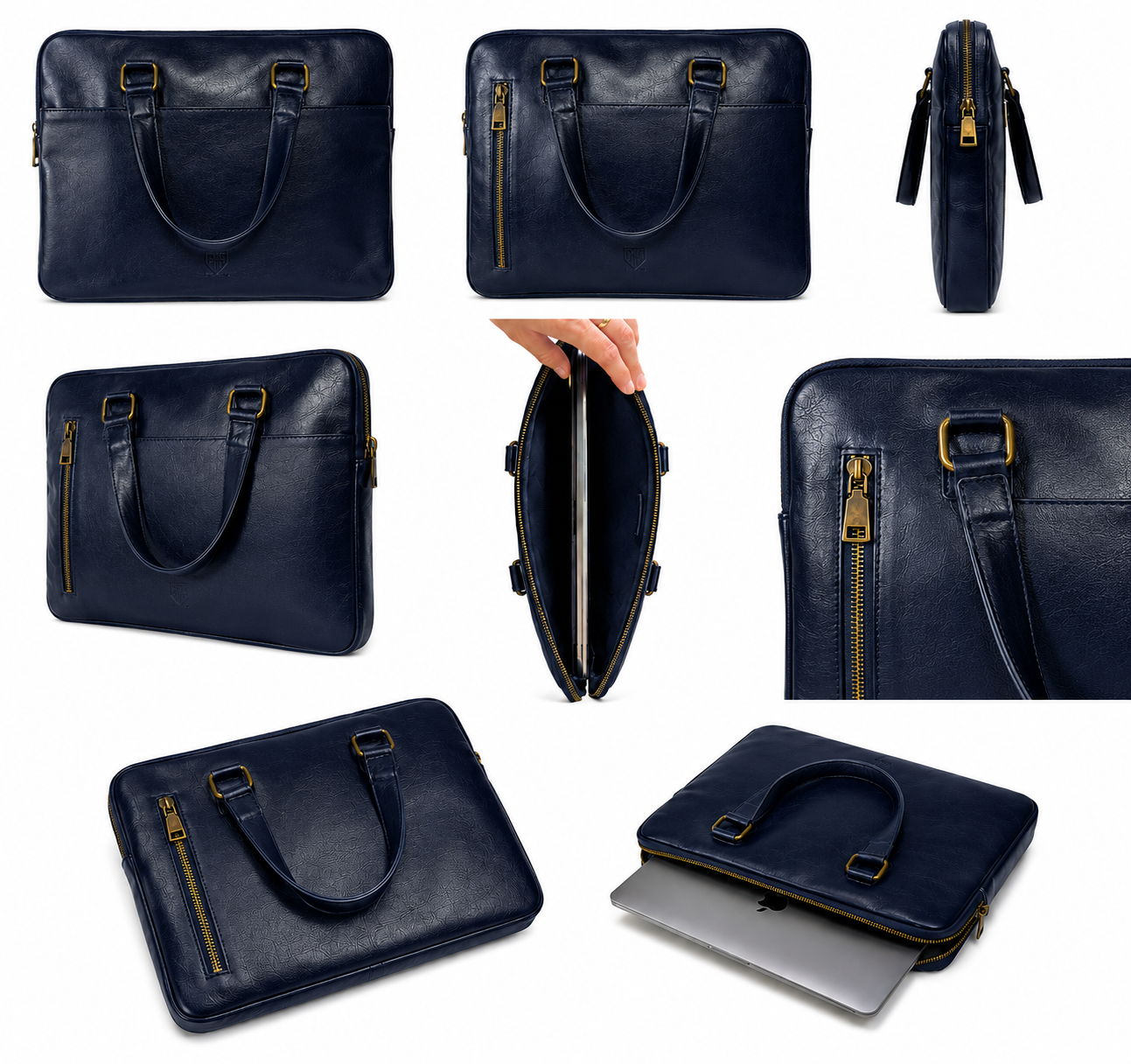 Porta Laptop Atlas de Piel Genuina