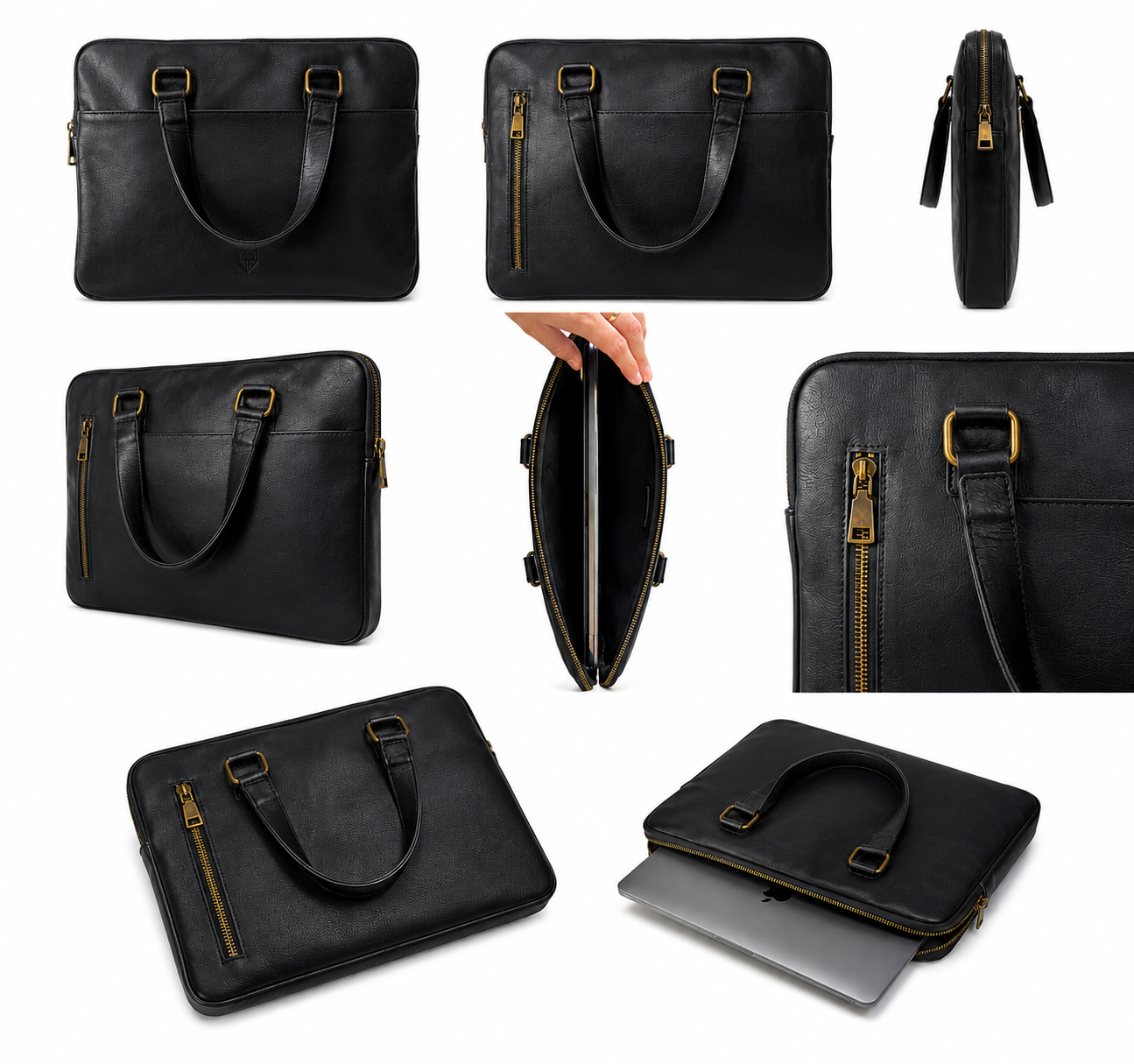 Porta Laptop Atlas de Piel Genuina