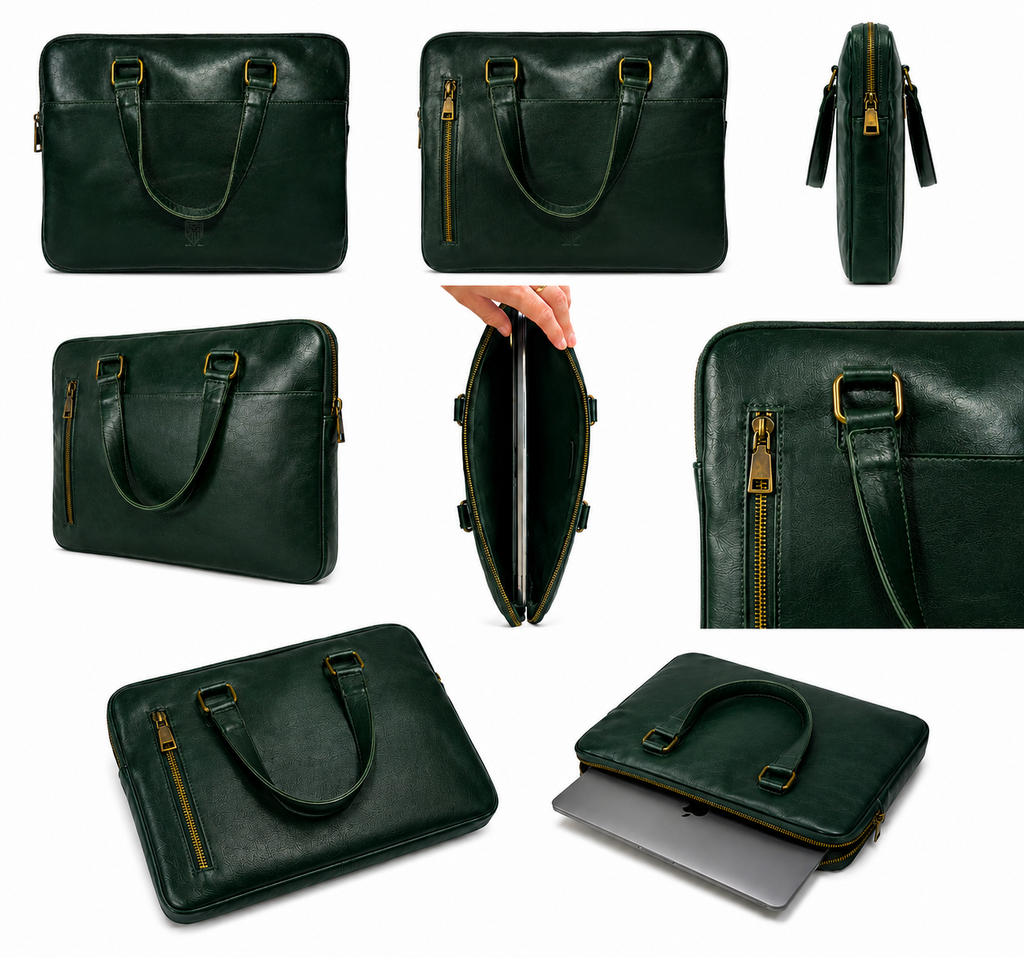 Porta Laptop Atlas de Piel Genuina